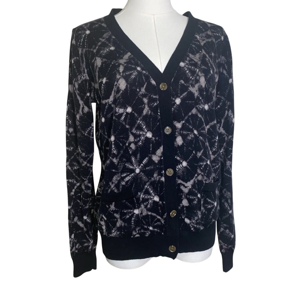 Thakoon for Target Women Black Cardigan Medium 100% Cotton 20th Anniversary